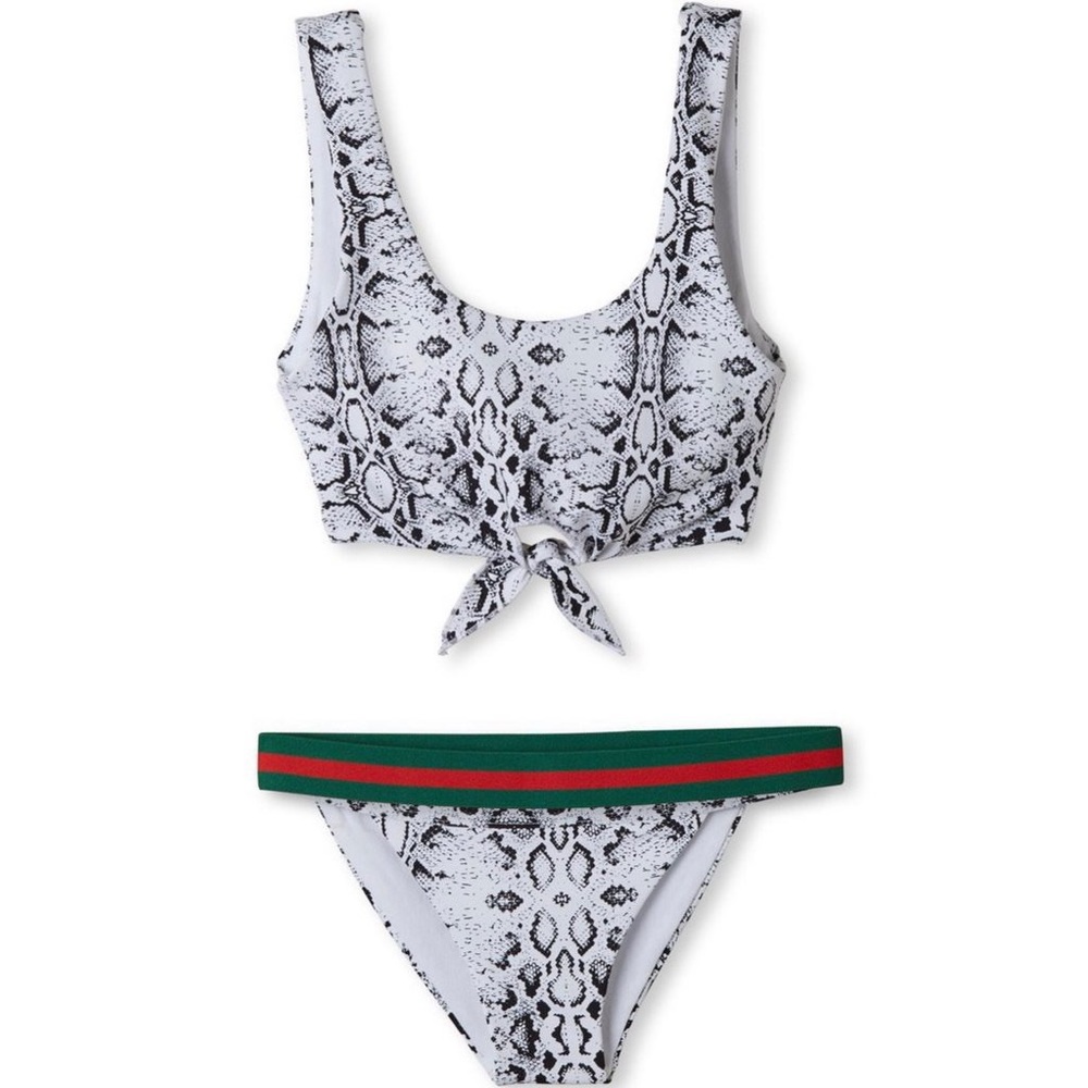 Stella Cove Snake Print Bikini BNWT size 10